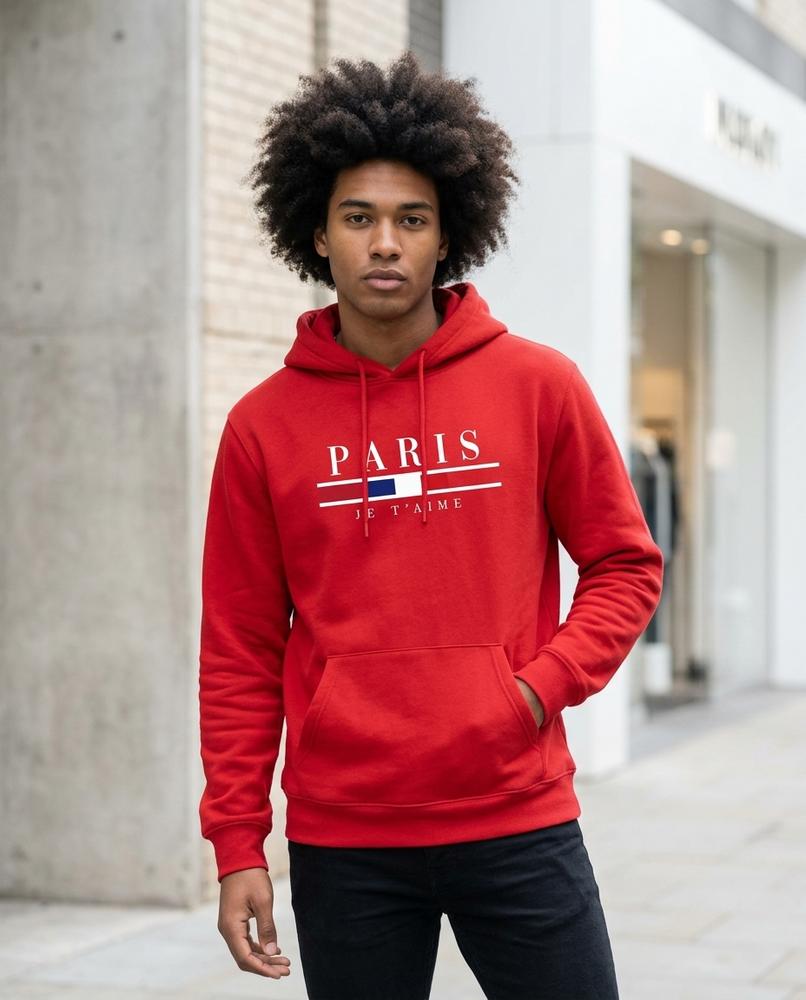 Statement Street - Rugok | Langärmliger Bedruckter Hoodie Herren