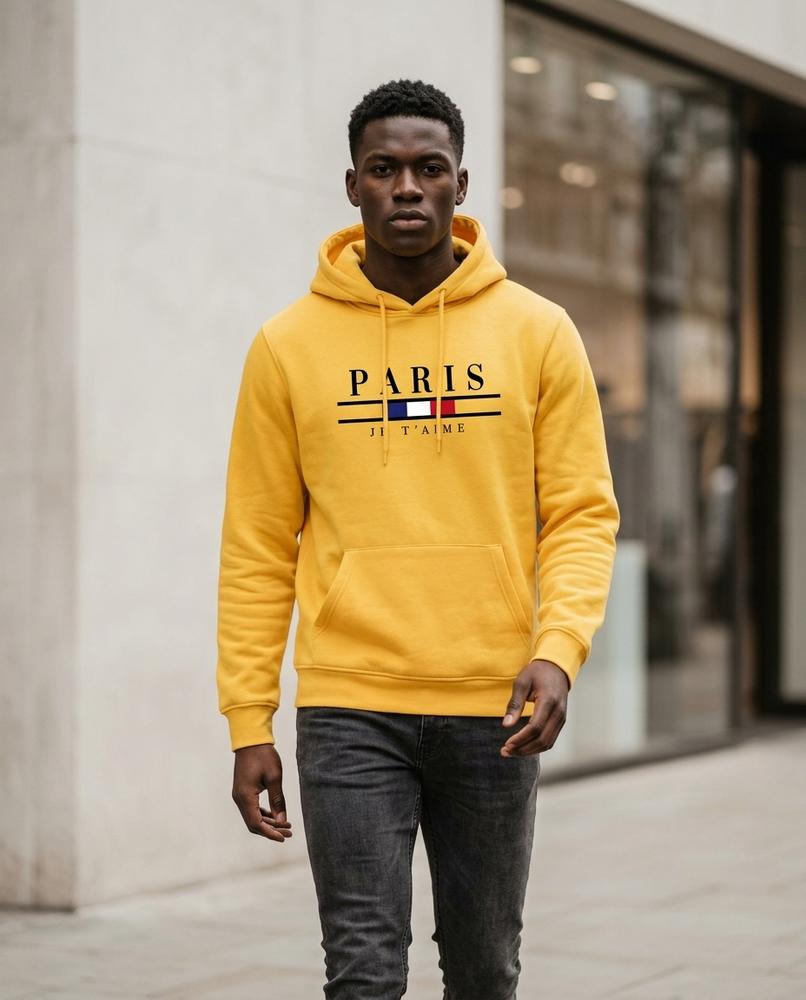 Statement Street - Rugok | Langärmliger Bedruckter Hoodie Herren