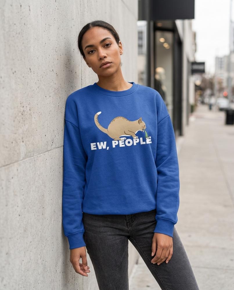 Statement Street - Yikut | Bedruckt Rundhals Sweatshirt Unisex