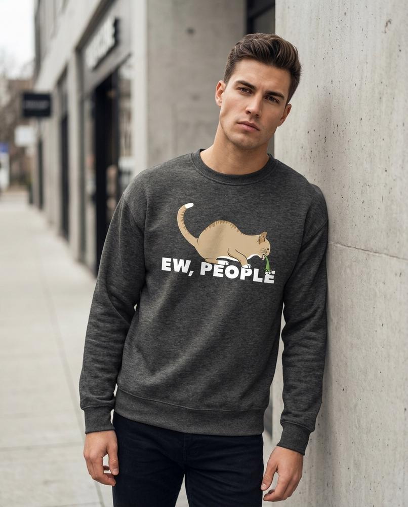 Statement Street - Yikut | Bedruckt Rundhals Sweatshirt Unisex