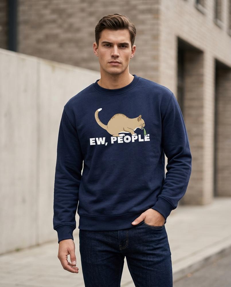Statement Street - Yikut | Bedruckt Rundhals Sweatshirt Unisex