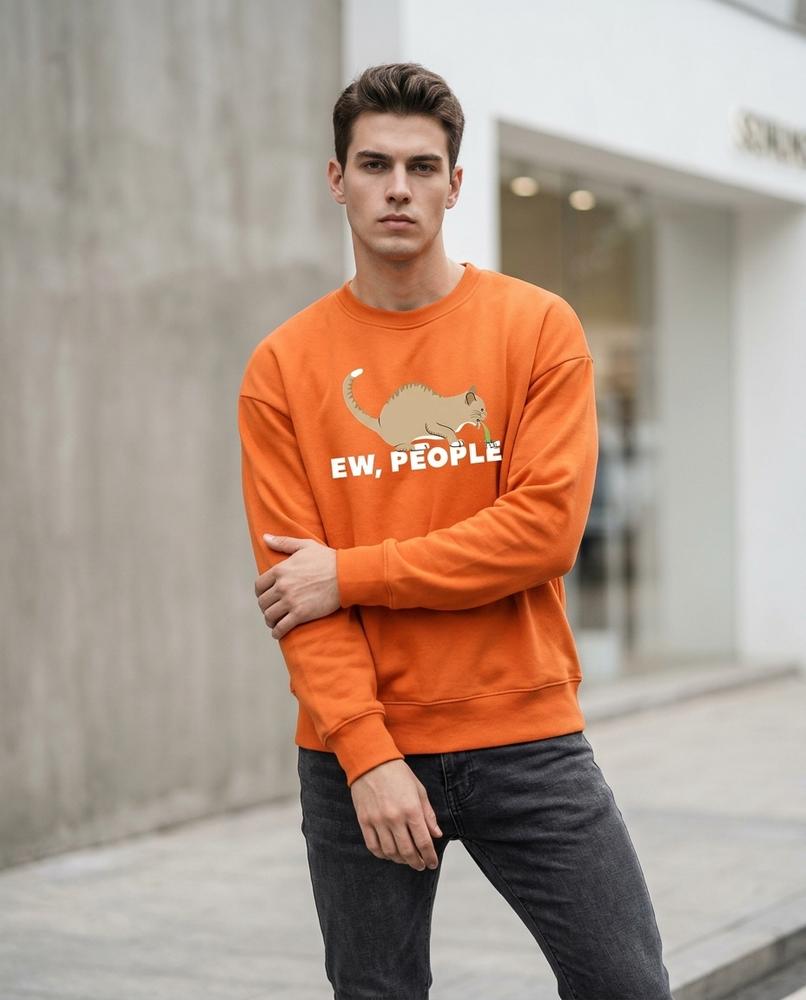 Statement Street - Yikut | Bedruckt Rundhals Sweatshirt Unisex