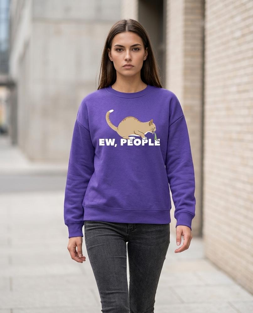 Statement Street - Yikut | Bedruckt Rundhals Sweatshirt Unisex