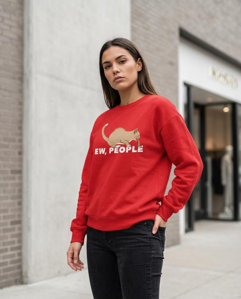 Statement Street - Yikut | Bedruckt Rundhals Sweatshirt Unisex