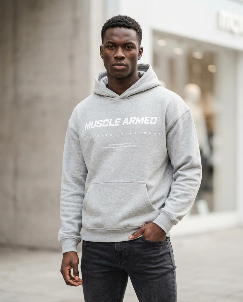 Statement Street - Sowun | Bedruckter Baumwoll Hoodie Herren