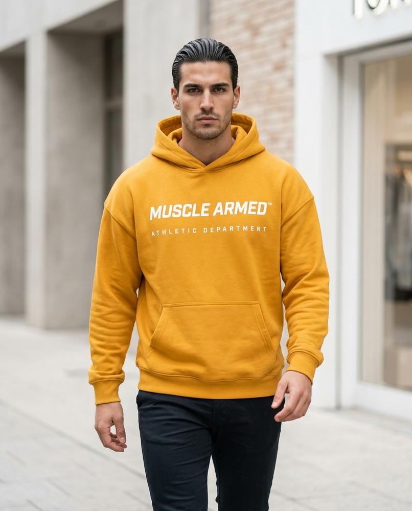 Statement Street - Sowun | Bedruckter Baumwoll Hoodie Herren