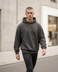 Statement Street - Aalet | Übergroßer Verwaschener Hoodie Herren