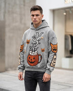 Statement Street - Zezel | Bedruckt Verwaschen Hoodie Herren