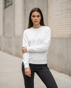 Statement Street - Tabom | Langärmlig Unifarben Sweatshirt Herren