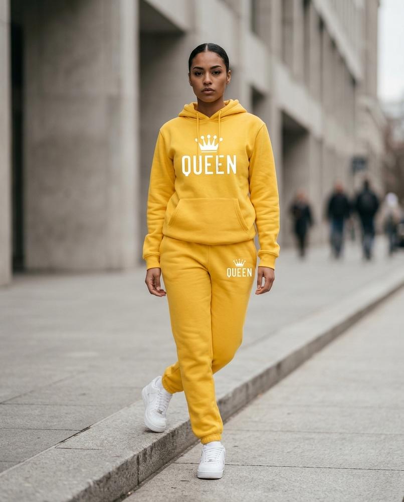 Statement Street - Tadim | Zweiteiliger Bedruckter Anzug Damen