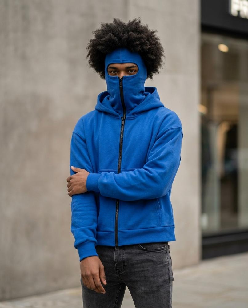 Statement Street - Dokut | Hochschließender Gefütterter Hoodie Unisex