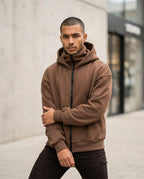 Statement Street - Dokut | Hochschließender Gefütterter Hoodie Unisex