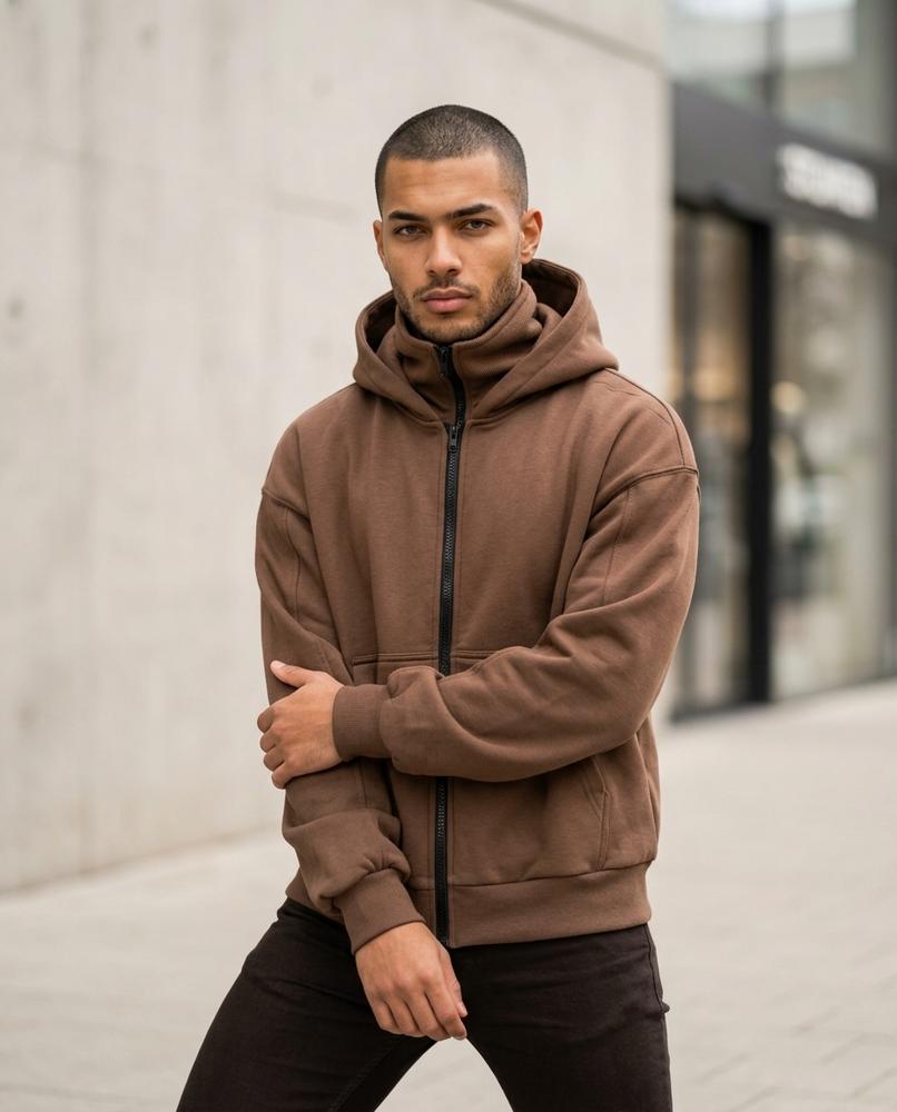 Statement Street - Dokut | Hochschließender Gefütterter Hoodie Unisex