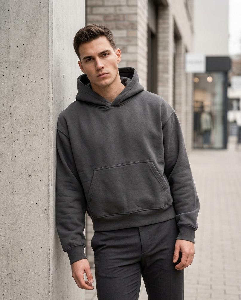 Statement Street - Lakam | Schwer Langärmlig Hoodie Herren
