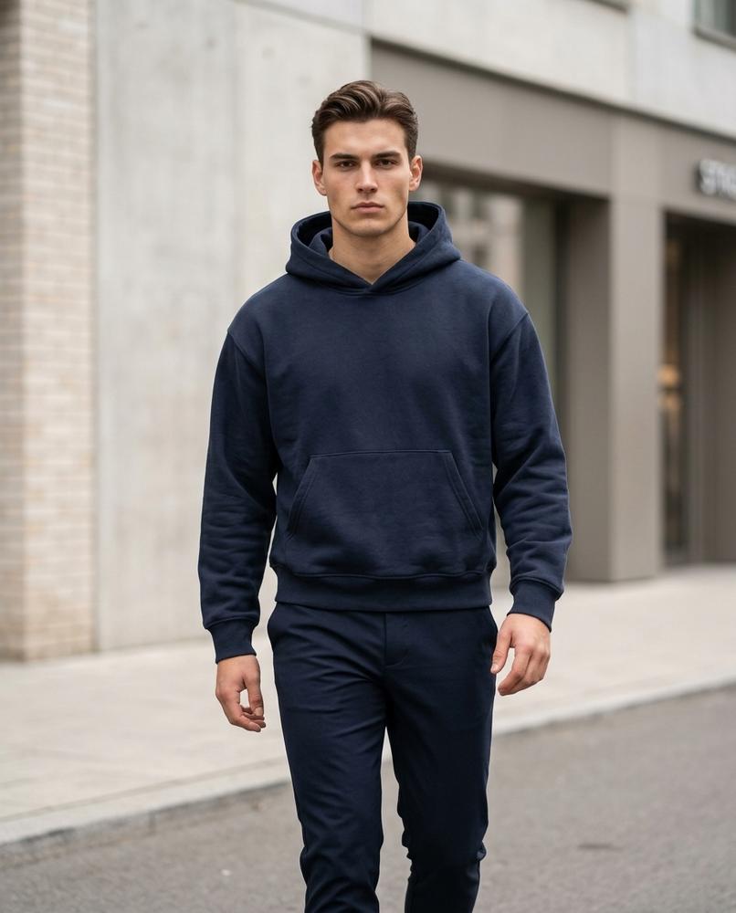 Statement Street - Lakam | Schwer Langärmlig Hoodie Herren