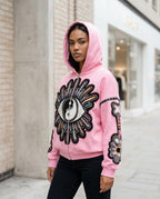 Statement Street - Mesin | Bestickt Reißverschluss Hoodie Herren
