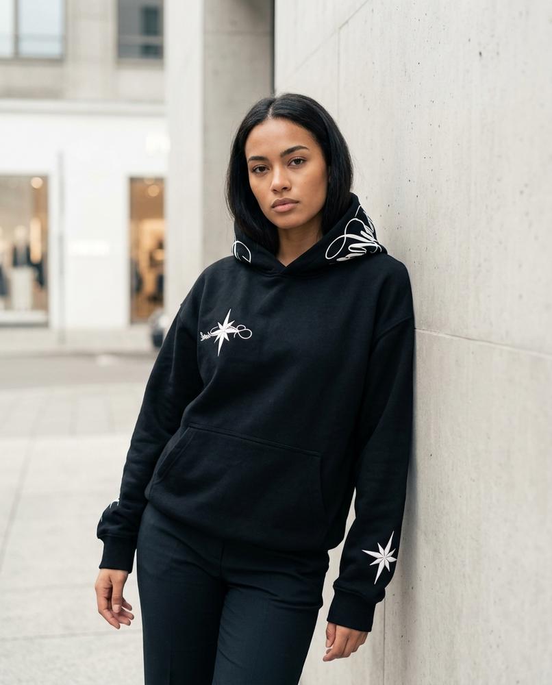 Statement Street - Nurad | Bedruckter Langärmliger Hoodie Unisex