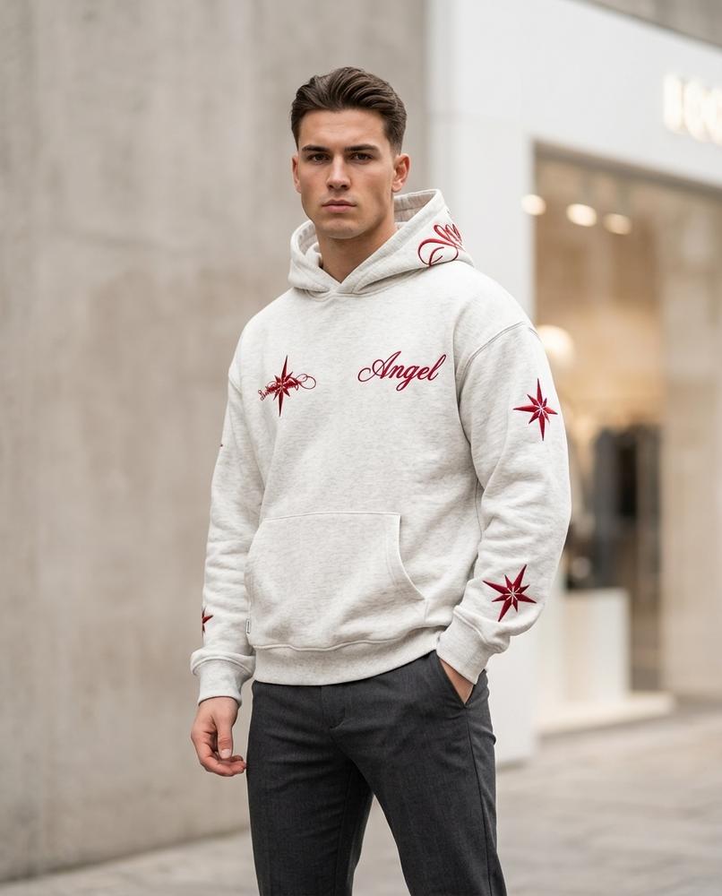 Statement Street - Nurad | Bedruckter Langärmliger Hoodie Unisex