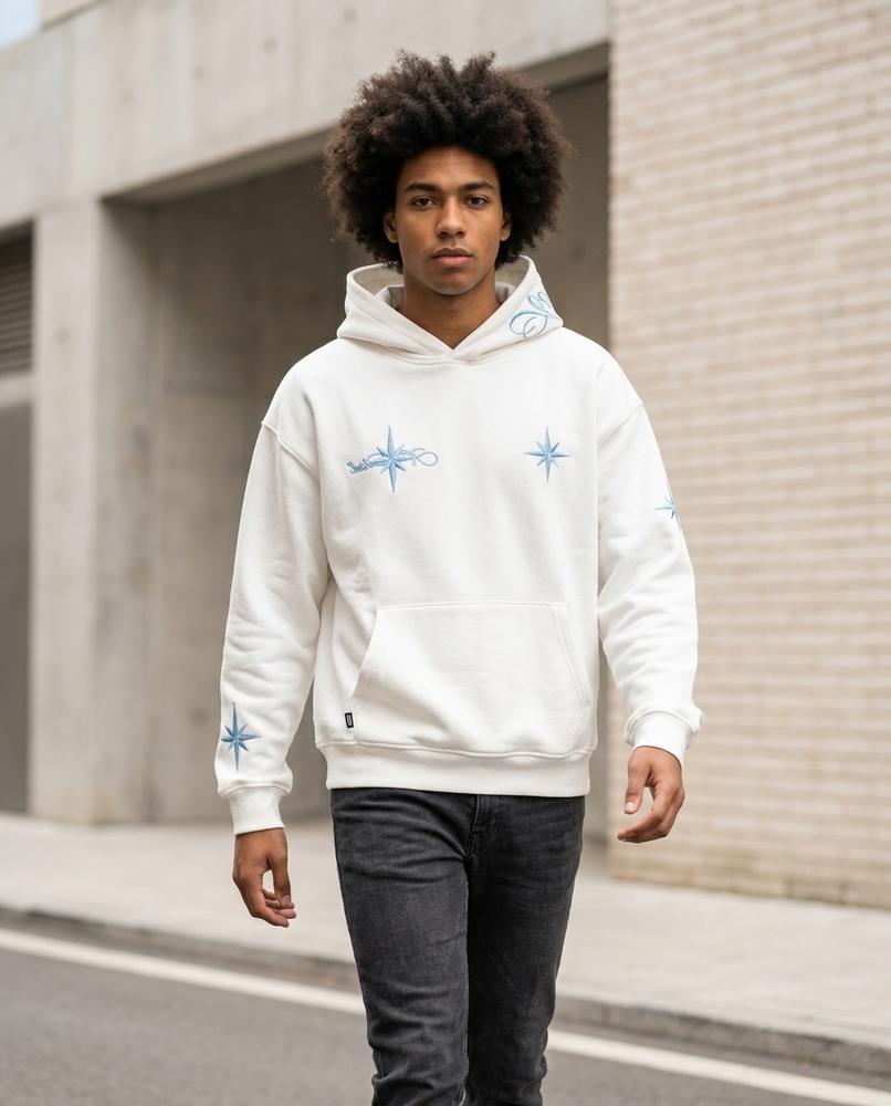 Statement Street - Nurad | Bedruckter Langärmliger Hoodie Unisex
