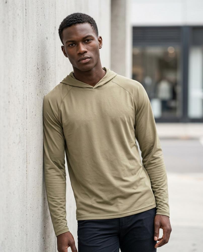 Statement Street - Yupus | Langärmliger Leichter Hoodie Herren