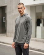 Statement Street - Yupus | Langärmliger Leichter Hoodie Herren