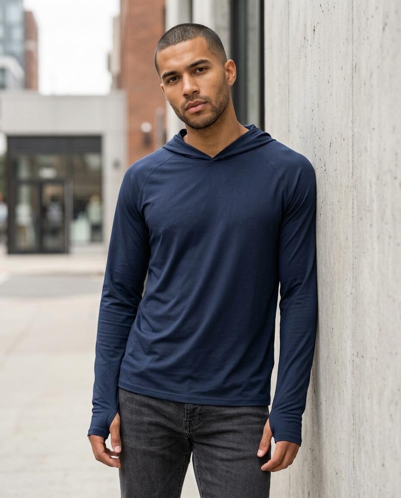 Statement Street - Yupus | Langärmliger Leichter Hoodie Herren