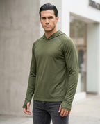 Statement Street - Yupus | Langärmliger Leichter Hoodie Herren