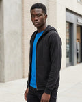 Statement Street - Towun | Reißverschluss Langärmlig Hoodie Herren