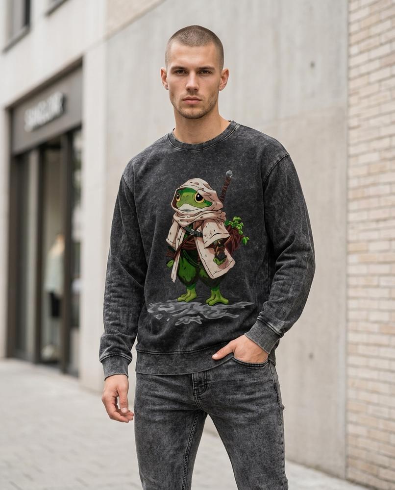 Statement Street - Lazot | Langärmliges Bedrucktes Shirt Unisex