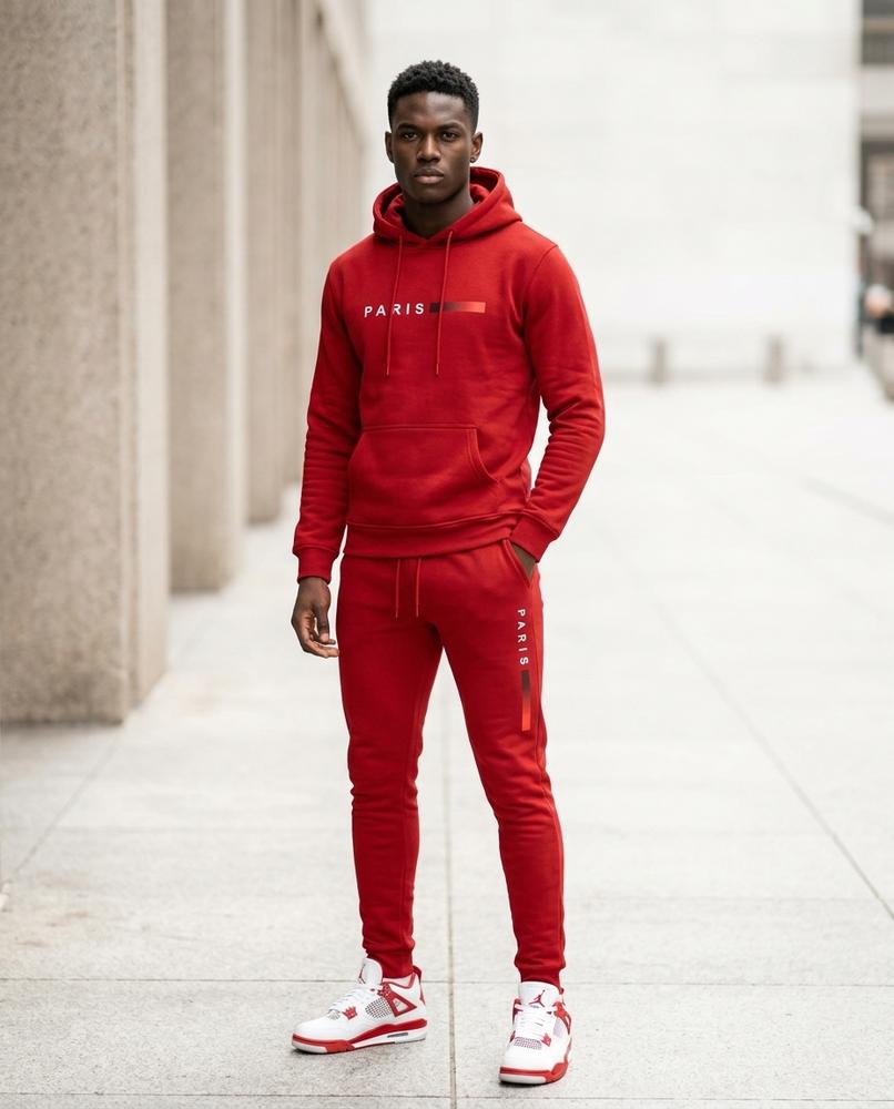 Statement Street - Sekek | Bedruckter Sweat Anzug Herren