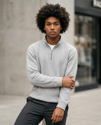 Statement Street - Zigak | Strukturiert Hochgeschlossen Pullover Herren