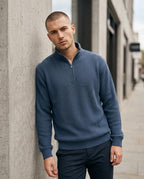 Statement Street - Zigak | Strukturiert Hochgeschlossen Pullover Herren