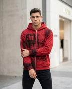 Statement Street - Rirot | Bedruckter Gewaschener Hoodie Herren