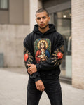 Statement Street - Eaver | Bedruckter Verwaschener Hoodie Herren