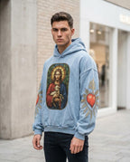 Statement Street - Eaver | Bedruckter Verwaschener Hoodie Herren