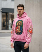 Statement Street - Eaver | Bedruckter Verwaschener Hoodie Herren