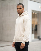 Statement Street - Cefun | Locker Geschnittener Baumwoll Hoodie Herren