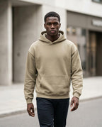 Statement Street - Cefun | Locker Geschnittener Baumwoll Hoodie Herren