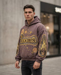 Statement Street - Covak | Bestickter Oversized Hoodie Herren