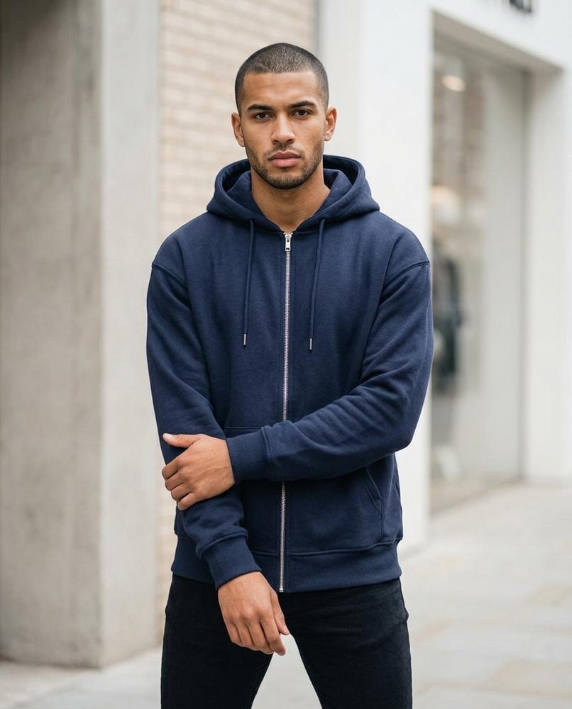 Statement Street - Ridod | Gezipter Sweat Hoodie Herren