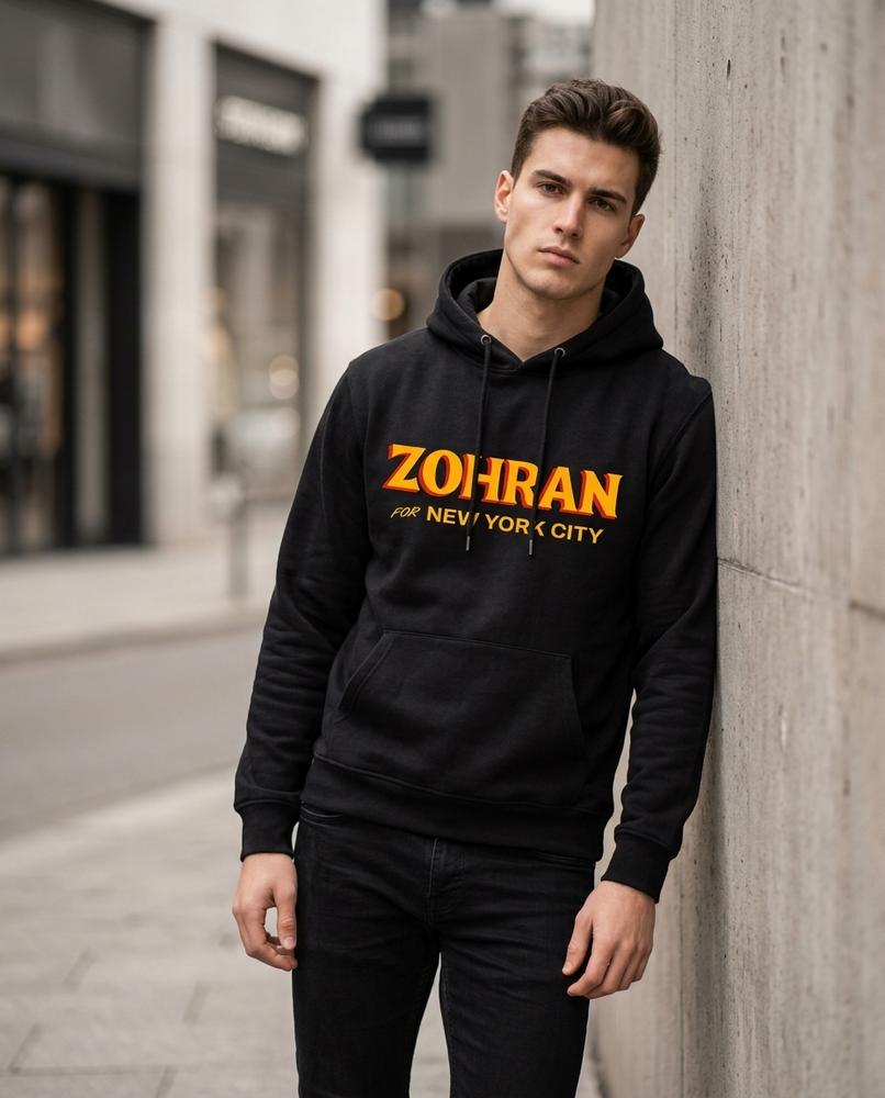 Statement Street - Vewid | Bedruckter Langärmliger Hoodie Herren