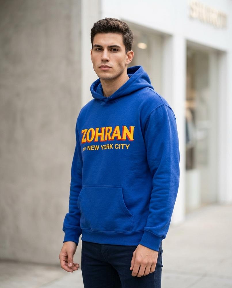 Statement Street - Vewid | Bedruckter Langärmliger Hoodie Herren