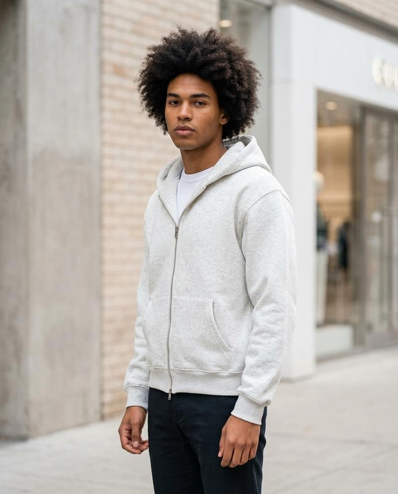Statement Street - Eomem | Reißverschluss Baumwoll Hoodie Unisex