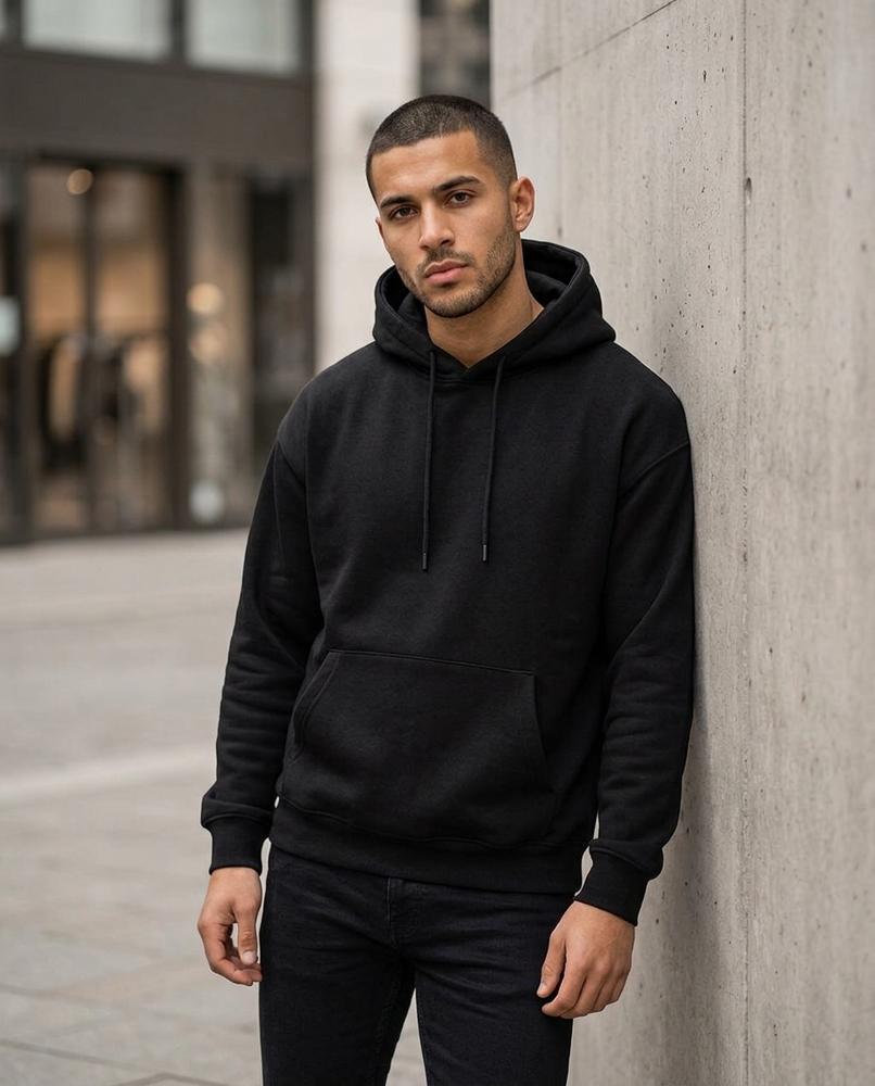 Statement Street - Mulin | Lockerer Aufgerauter Hoodie Herren