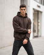 Statement Street - Mulin | Lockerer Aufgerauter Hoodie Herren