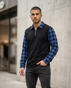 Statement Street - Aifud | Kombiniert Kariert Shirt Herren