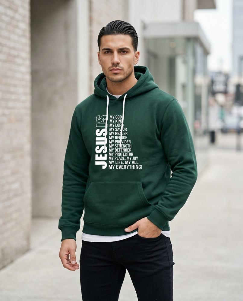 Statement Street - Kokim | Langärmlig Bedruckt Hoodie Herren
