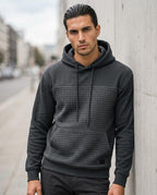Statement Street - Vofer | Gesteppt Strukturiert Hoodie Herren