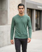 Statement Street - Diten | Langärmlig Geknöpft Shirt Herren
