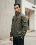 Statement Street - Degol | Gepatchte Wattierte Jacke Herren